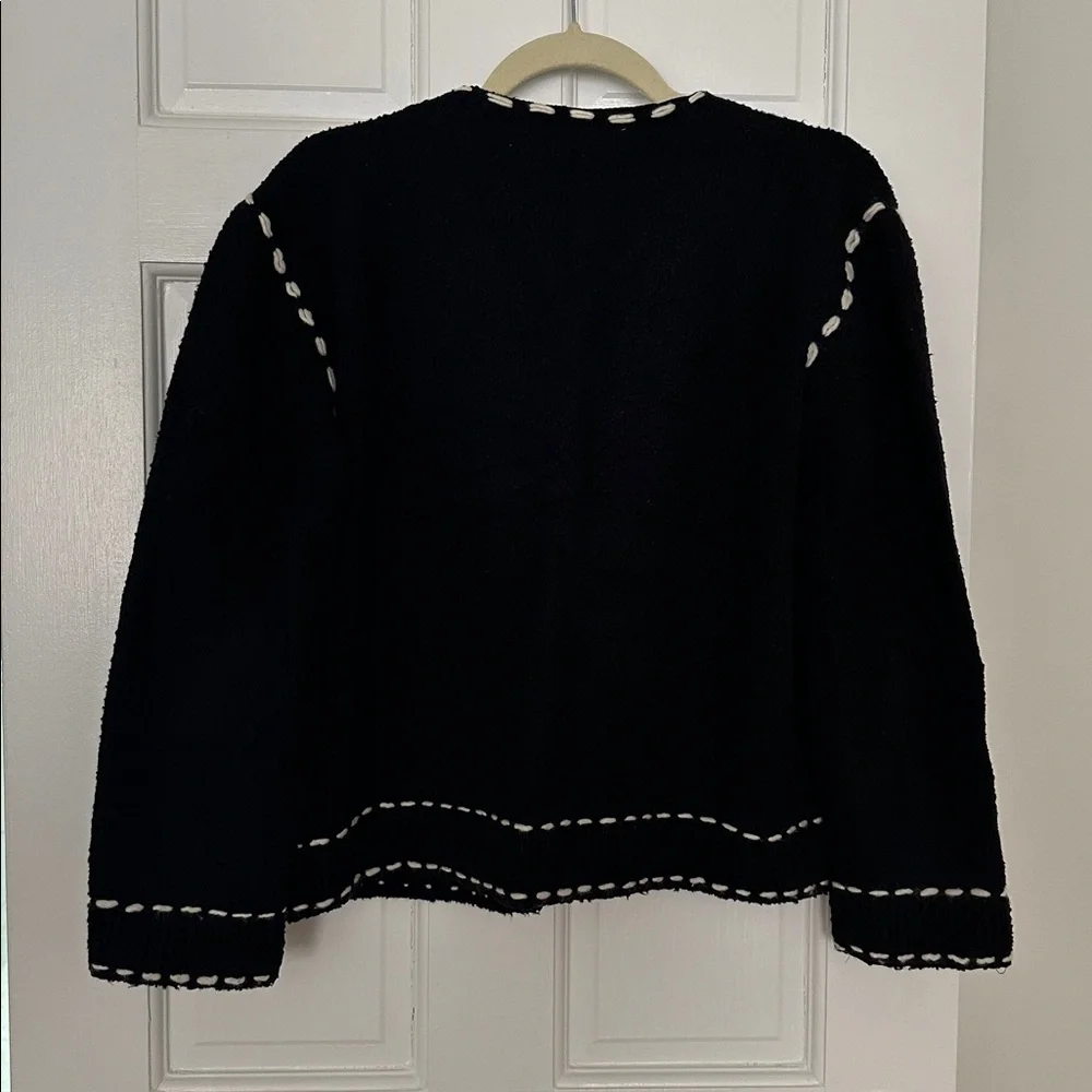 The Open Project Stitch Cardigan - Black